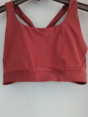 Athleta Larfe Sports Bra Brown Like New